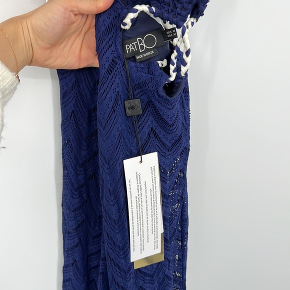 PatBO La Mer Trim Beach Dress in Indigo - Picture 15 of 16